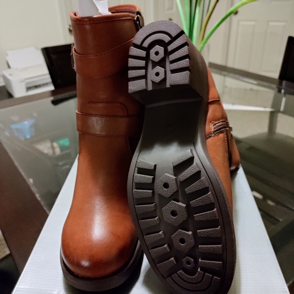 Cloudwalkers Women's Brown Ankle Boots - Picture 4 of 5